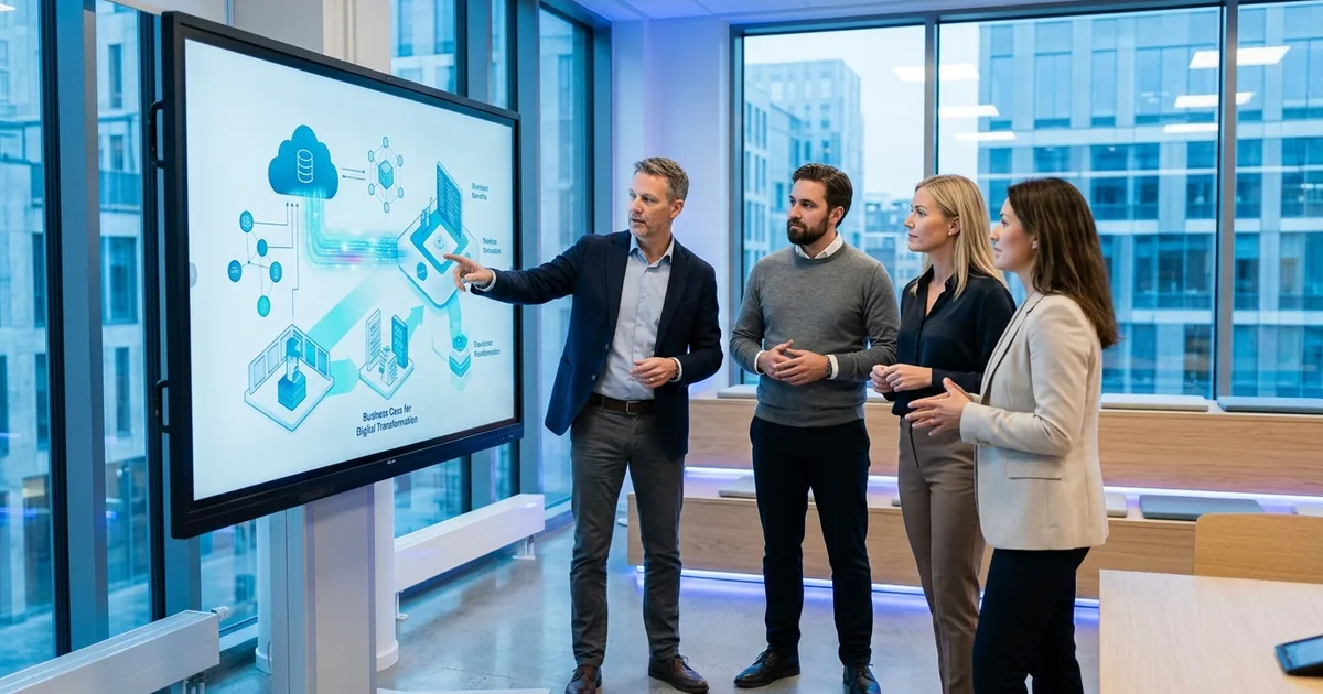 Affärscase för Digital Transformation: Mall och Exempel