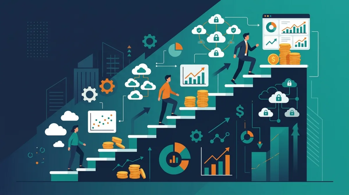 FinOps Maturity Model: Så utvecklar du organisationens molnstyrning