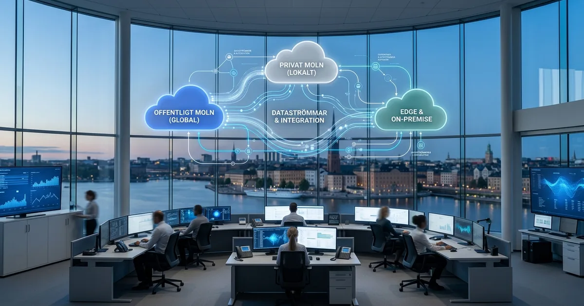 Hybrid Cloud i Sverige: Strategi för Flexibel IT-Infrastruktur