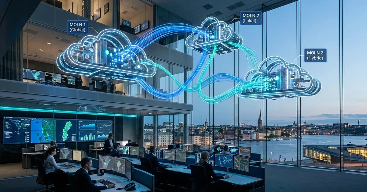 Multi-Cloud i Sverige — Strategi för Flexibel Molninfrastruktur