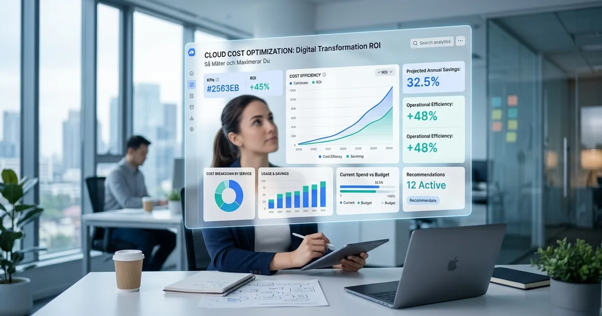 Digital Transformation ROI: Så Mäter och Maximerar Du