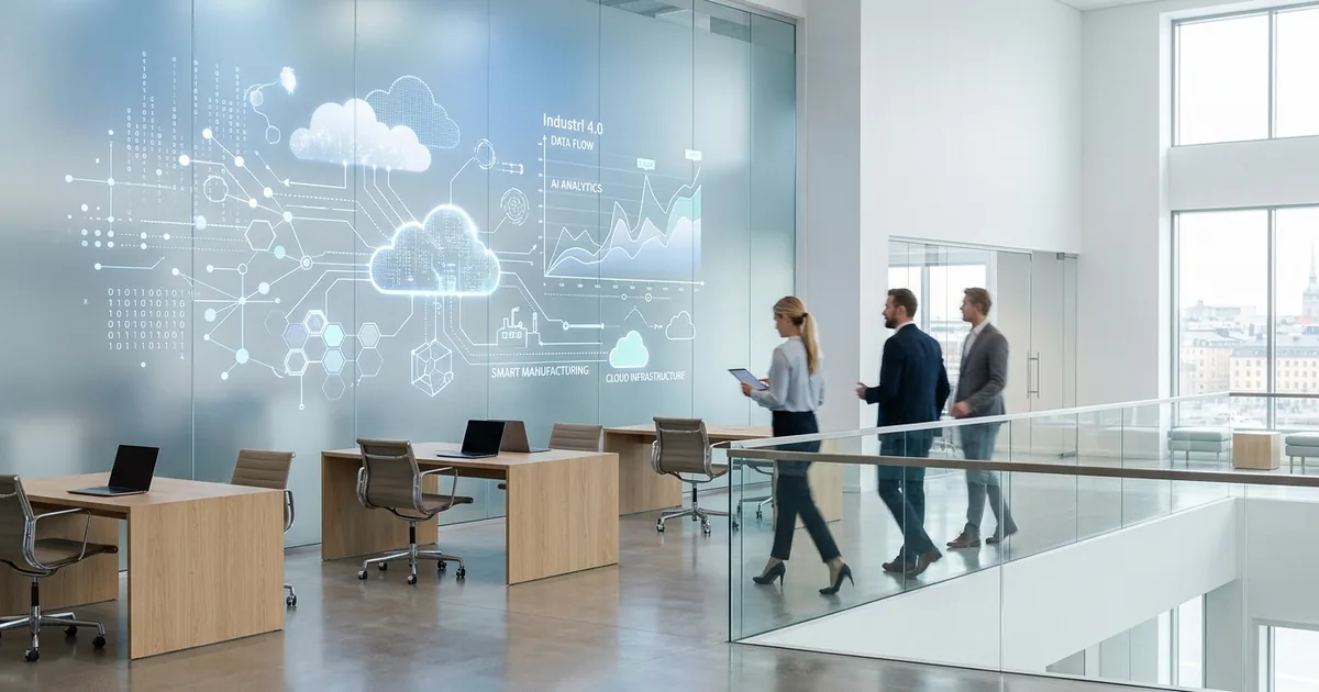 Digital Transformation inom Tillverkning: Industri 4.0