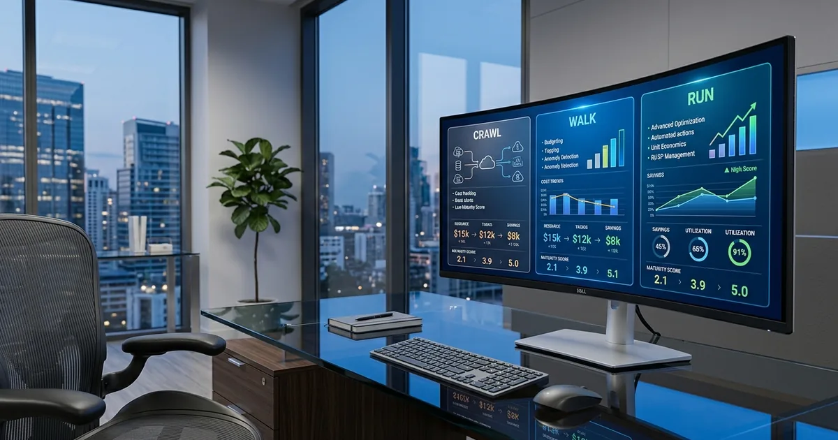FinOps Maturity Model: So entwickeln Sie Ihre Cloud-Kostensteuerung