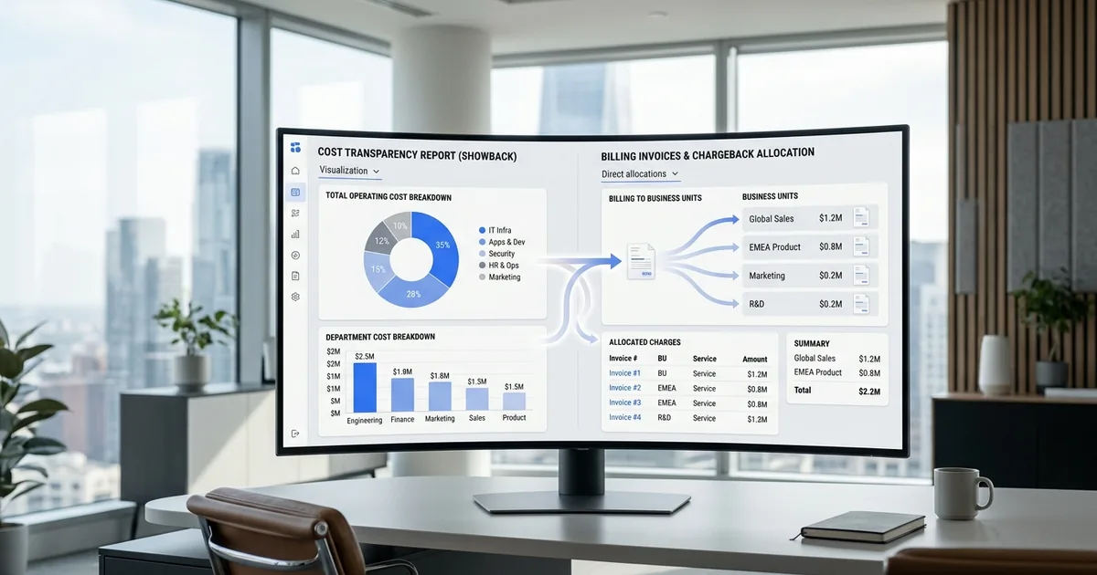 FinOps Showback vs Chargeback: Cloud-Kosten richtig zuordnen