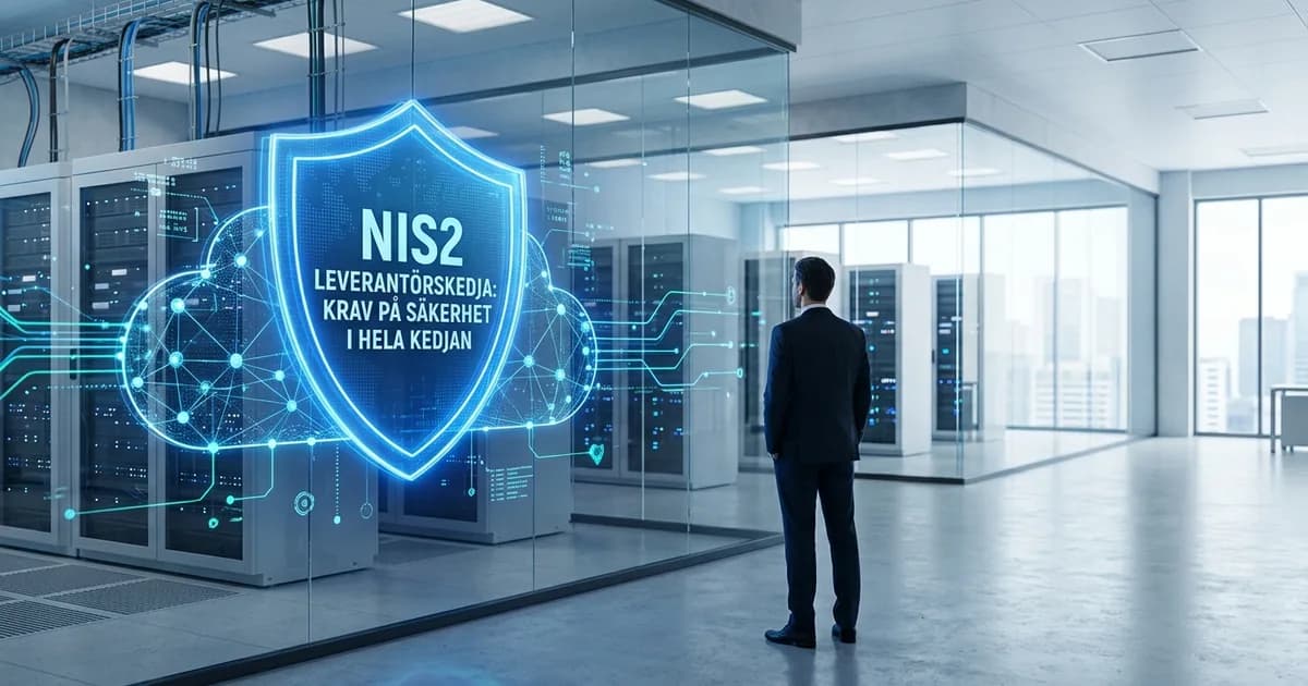 NIS2 leverantörskedja: Krav på säkerhet i hela kedjan