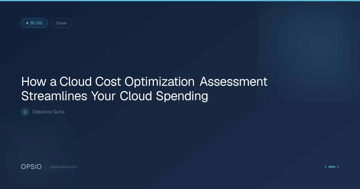 Cloud Cost Optimization Assessment: Cut Cloud Spending | Opsio