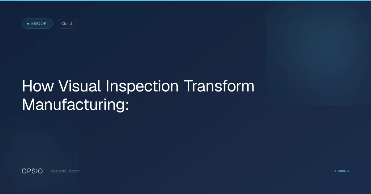 How Visual Inspection Transform Manufacturing: