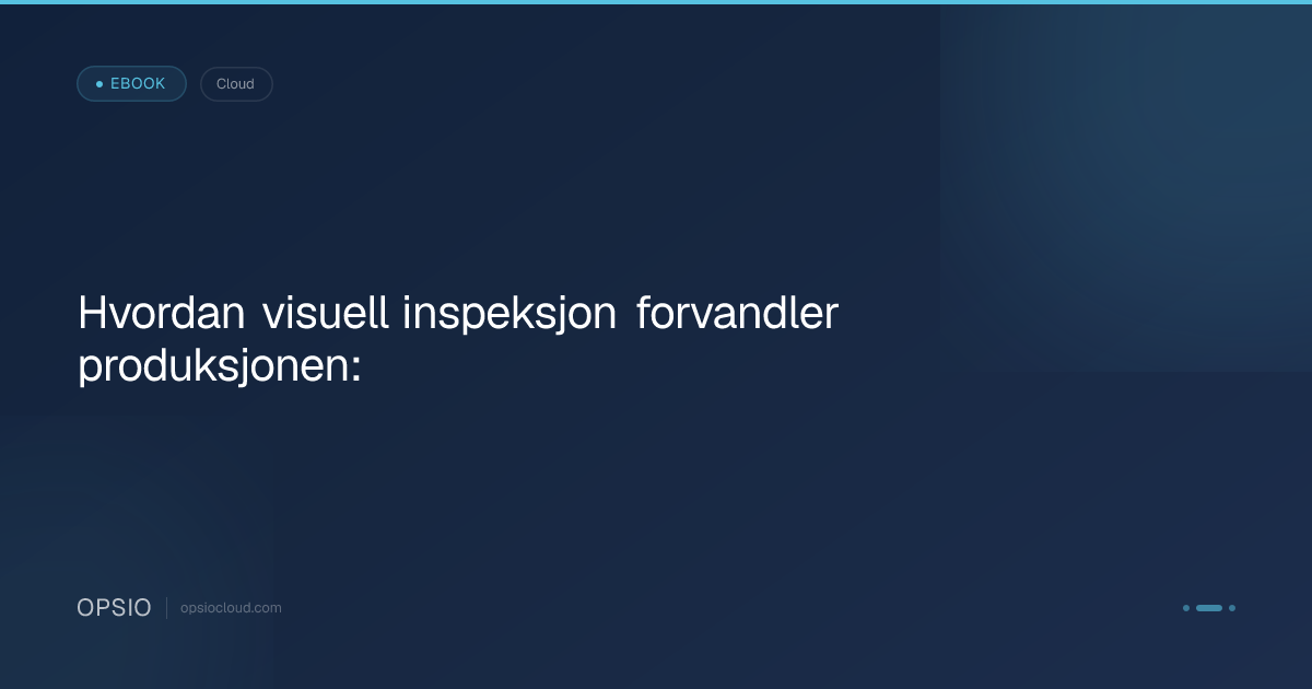 Hvordan visuell inspeksjon forvandler produksjonen:
