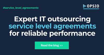 Expert IT Outsourcing Service Level Agreements
