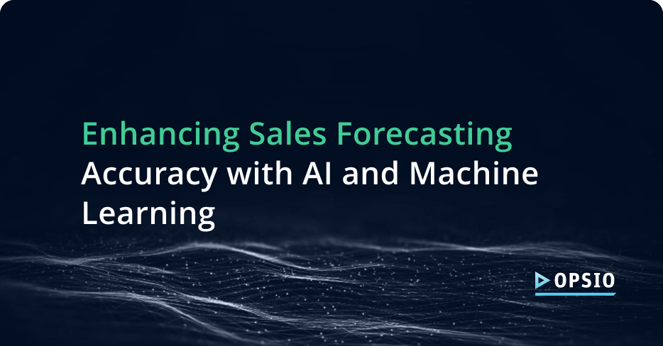 Enhancing Sales Forecasting Accuracy with AI and Machine Learning