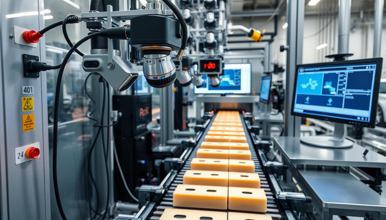 Automated-Visual-Inspection-system-scanning-products-on-a-manufacturing-line - Automated Visual Inspection system scanning products on a manufacturing line