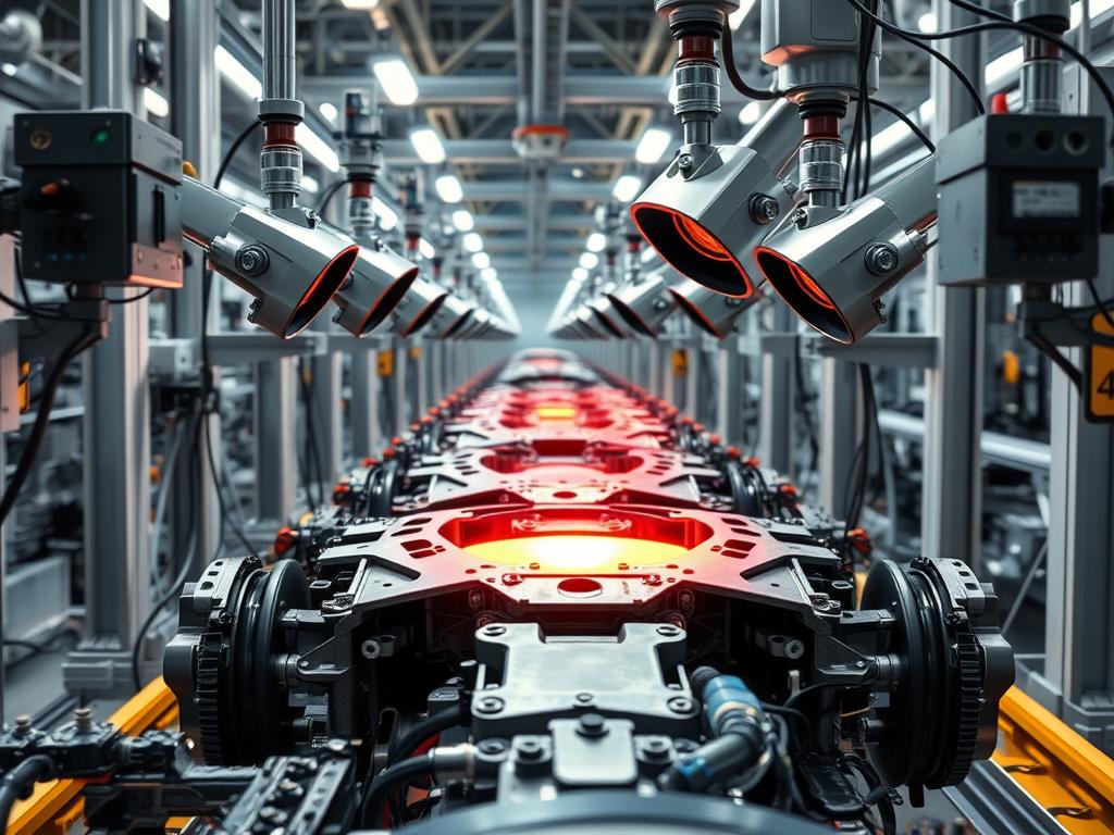 Automated visual inspection of automotive parts
