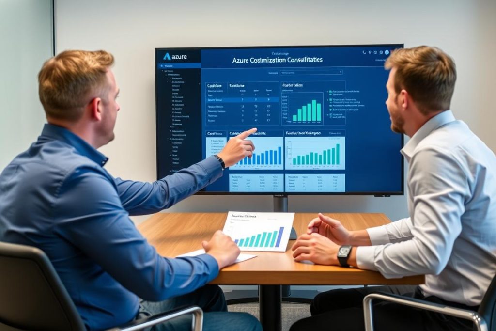 Azure Migration Consultant analyzing cost optimization recommendations