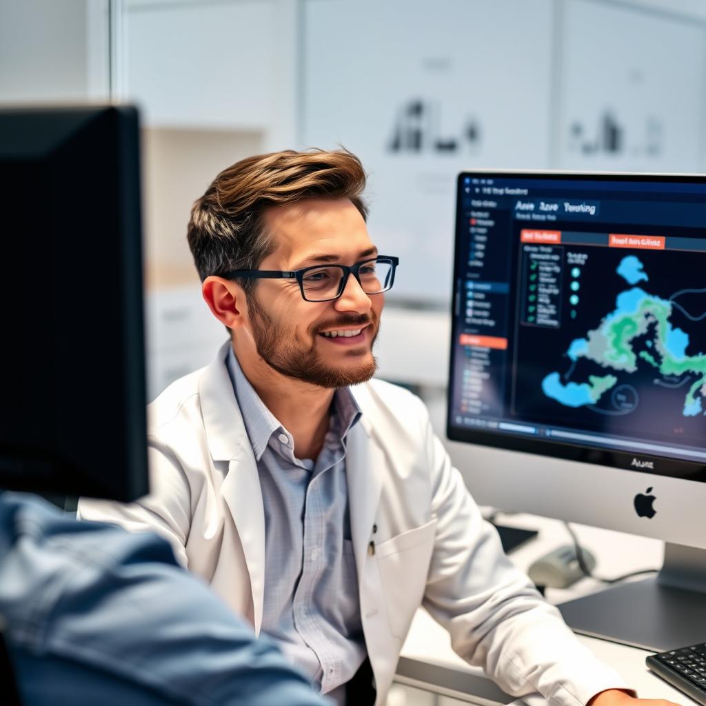 Azure Migration Consultant reviewing automated discovery results