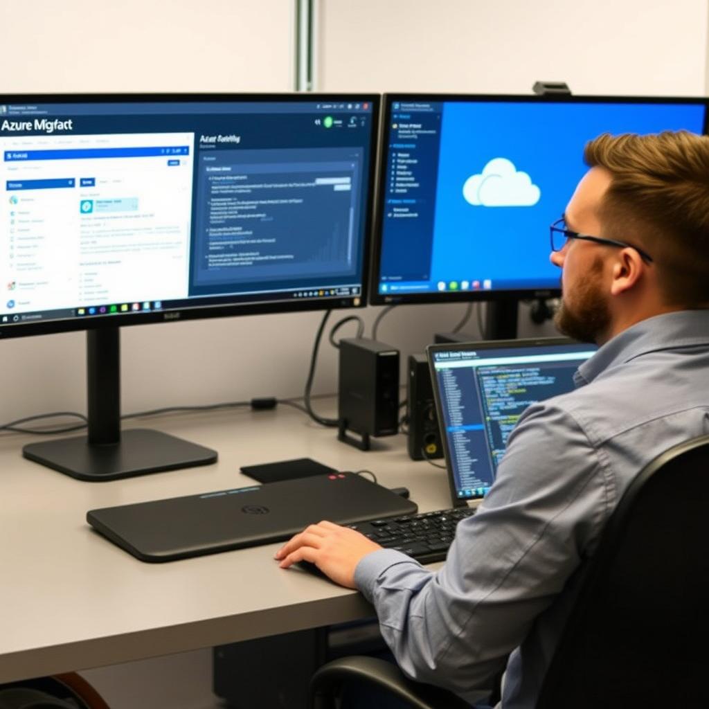Azure Migration Consultant working with technical infrastructure
