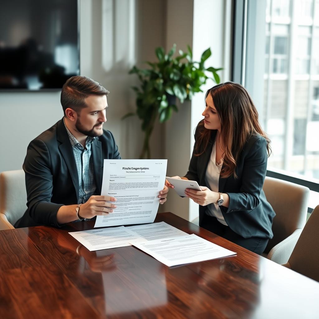 Azure consultant discussing engagement options with Opsio account manager