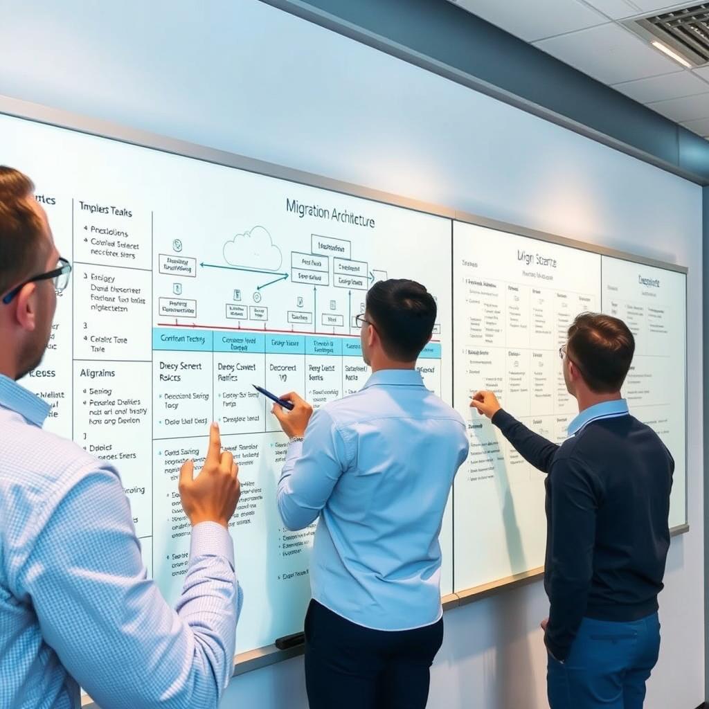 Cloud migration planning and design phase