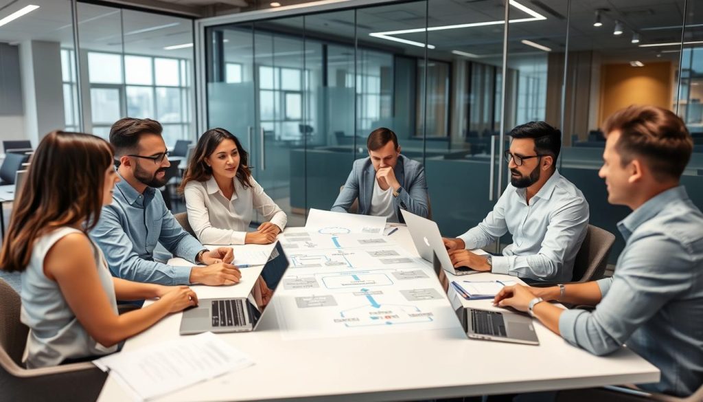 Cloud solutions consultants implementing a multi-cloud strategy for a client
