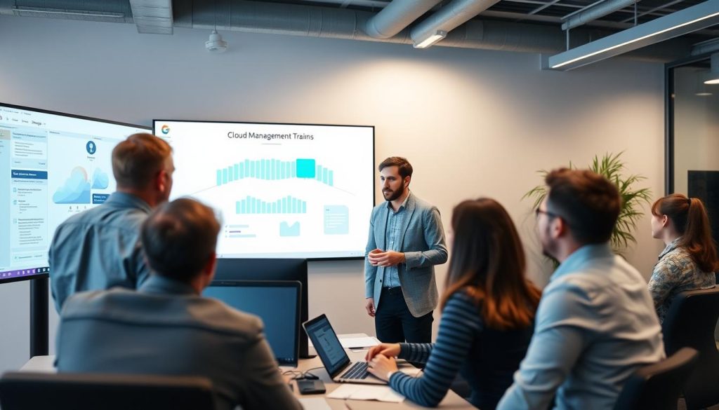 Cloud training and knowledge transfer session