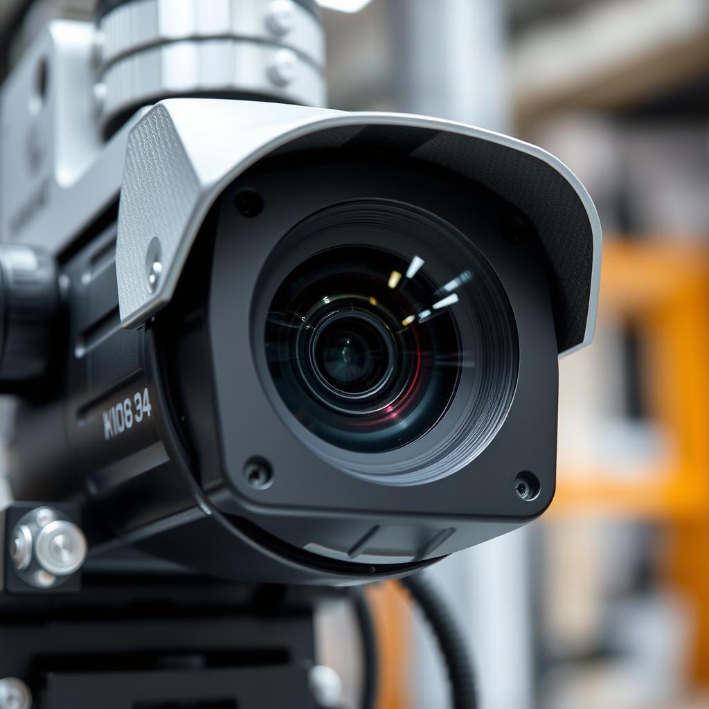 High-resolution industrial camera used in Automated Visual Inspection