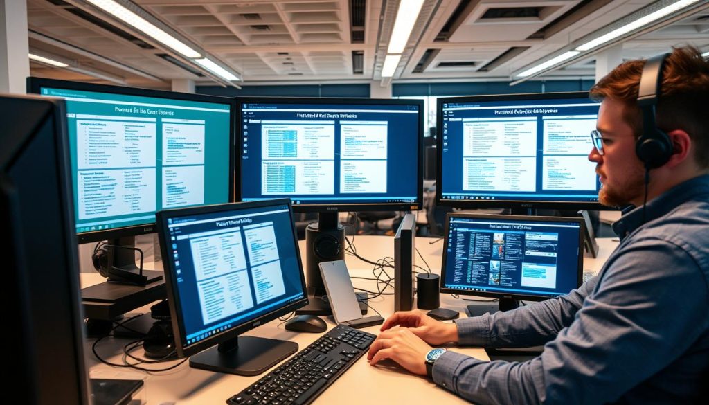 IT professionals implementing data protection strategies for cloud storage