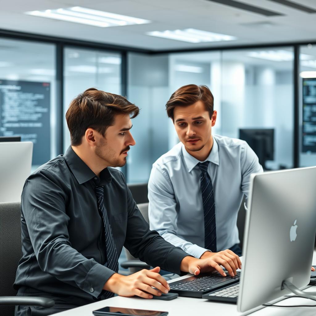 IT team collaborating on endpoint security incident response
