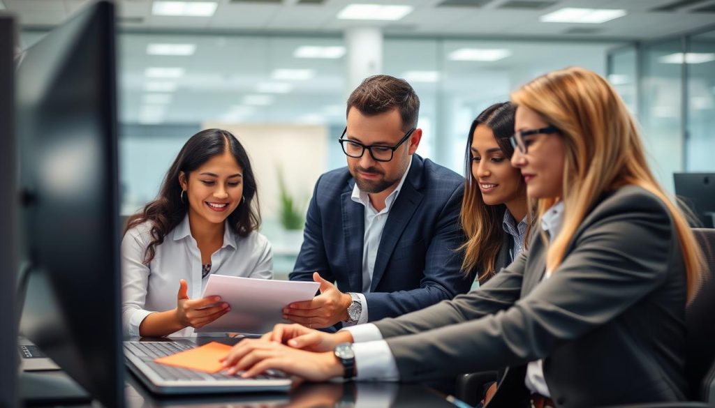 IT team implementing cloud security posture management