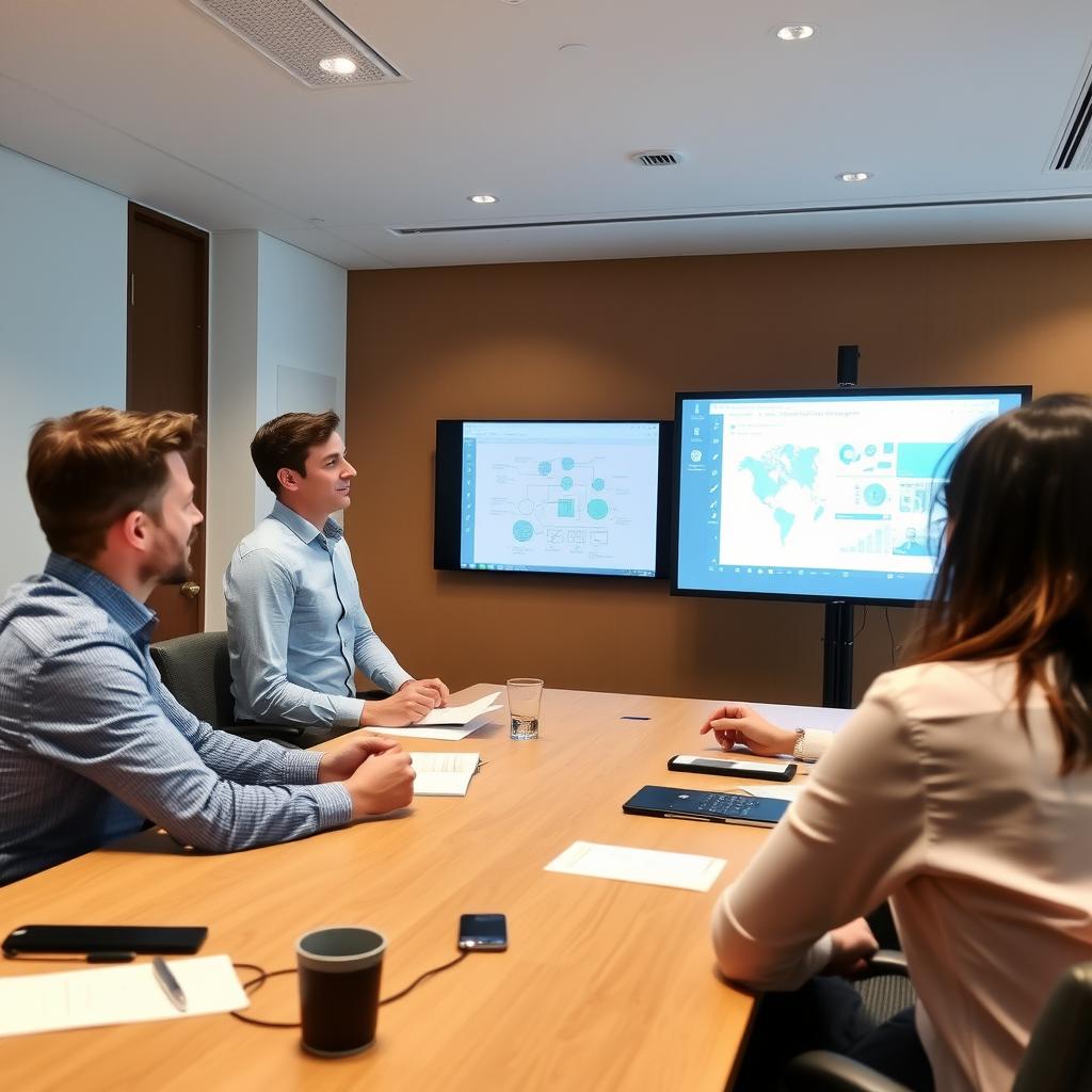 Knowledge transfer session between Opsio engineer and consultant team