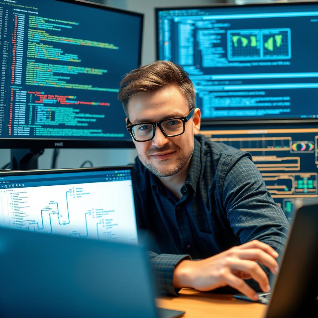 ML engineer implementing machine learning solutions