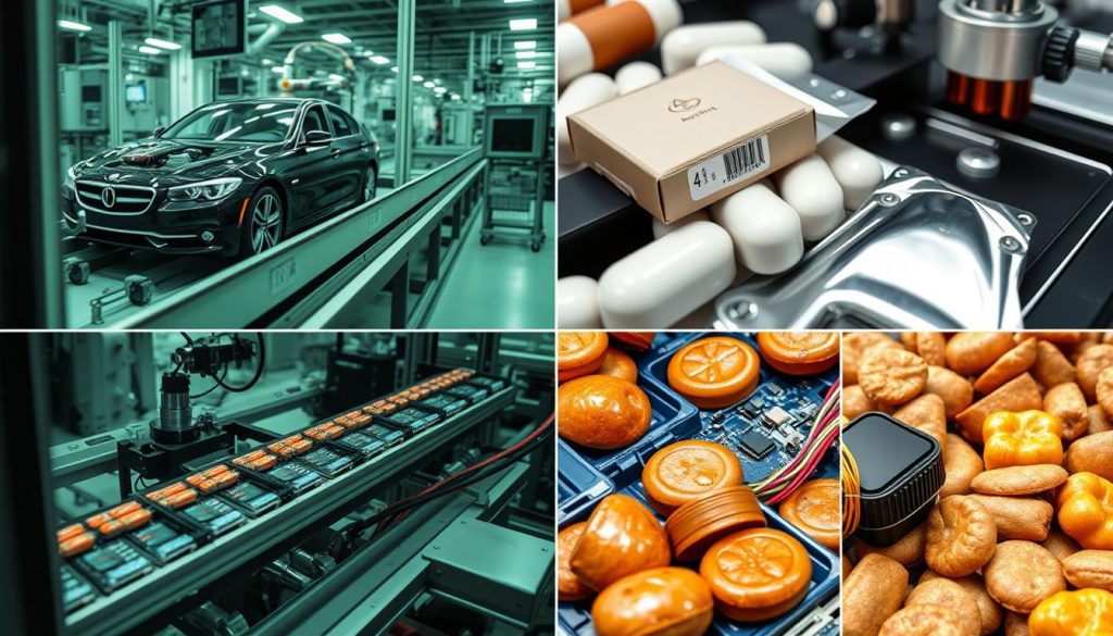 Multiple industry applications of Automated Visual Inspection systems