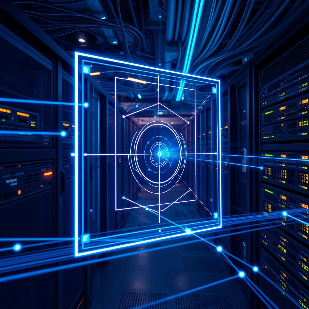 Network infrastructure with security scanning visualization