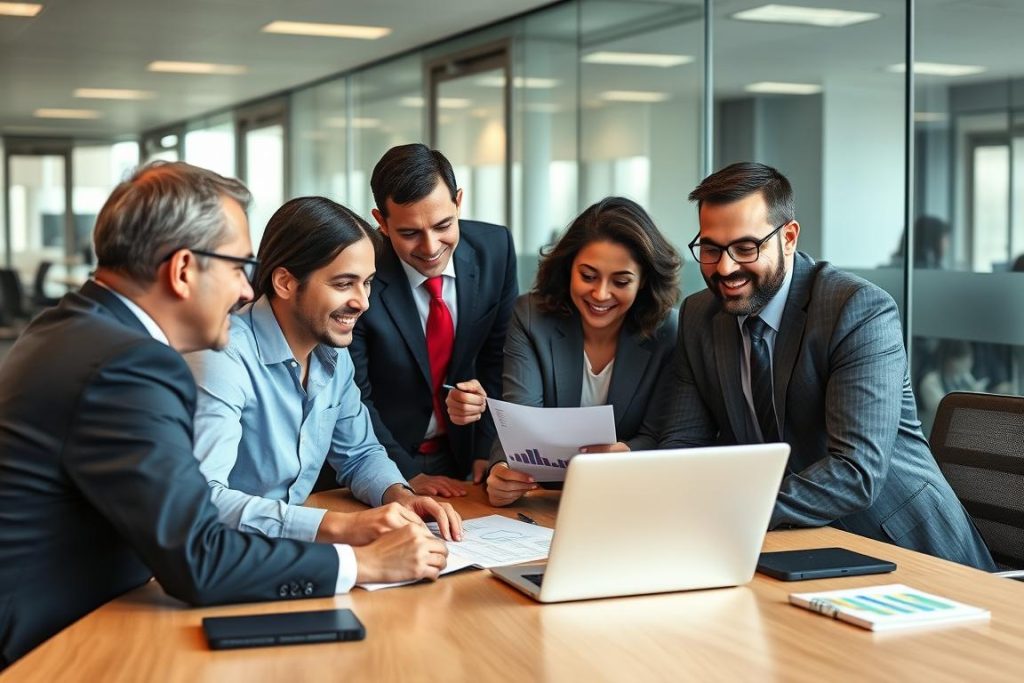 Opsio consultants working with clients on IT disaster recovery planning Opsio consultants working with clients on IT disaster recovery planning