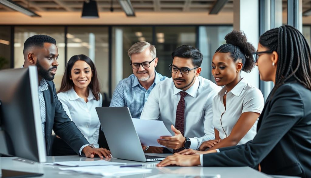 Opsio implementation specialist working with cloud computing MSP team