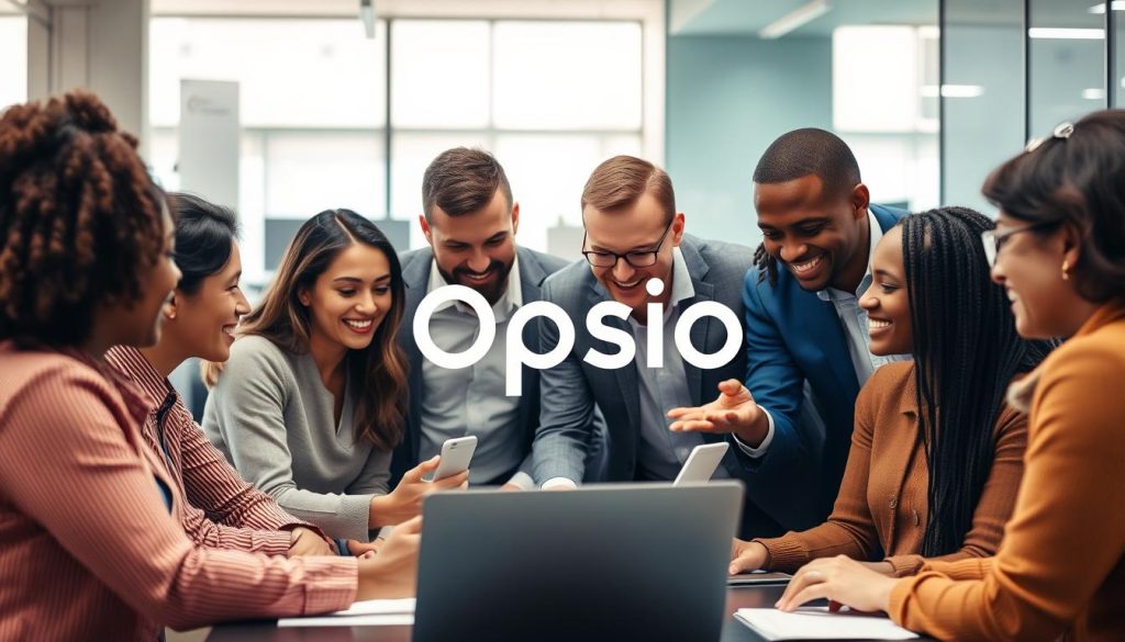 Opsio team members collaborating on cloud security solutions