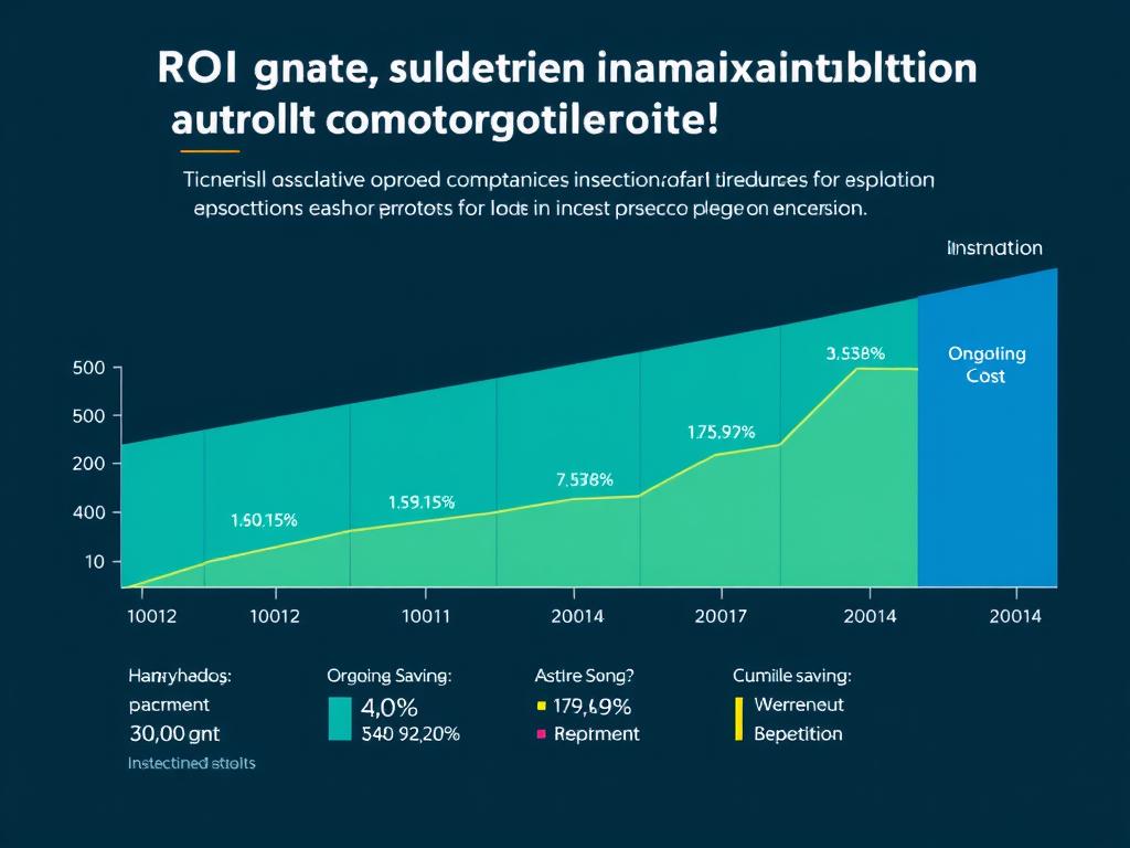 ROI calculation chart for Automated Visual Inspection implementation