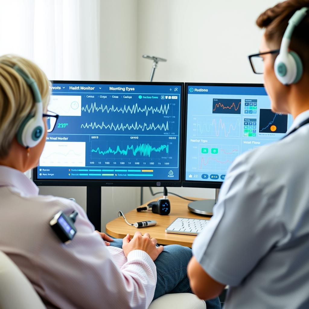 Remote patient monitoring system with wearable devices and healthcare dashboard