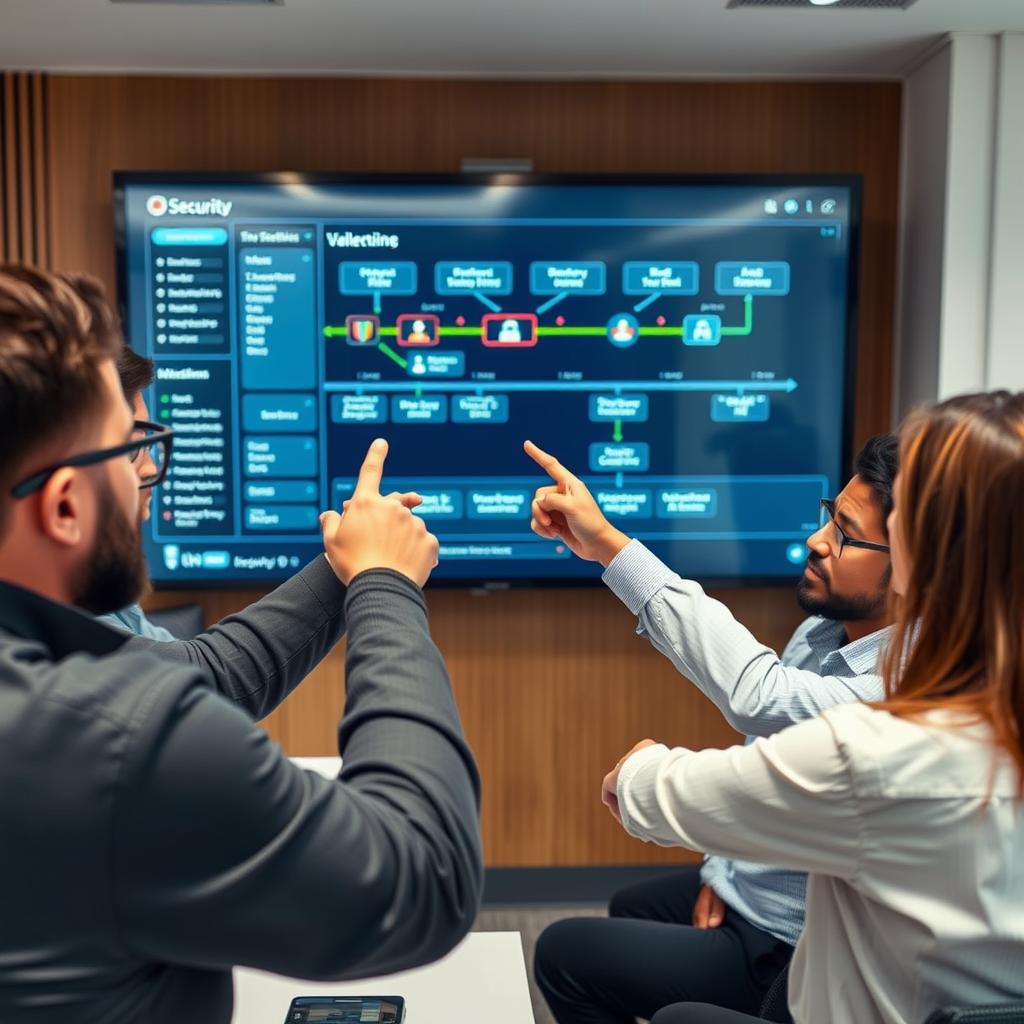 Security team identifying gaps in DevOps pipeline