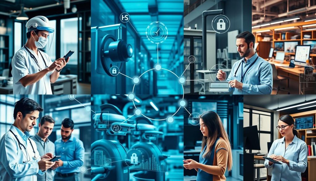 Various industry professionals benefiting from IT services and consulting