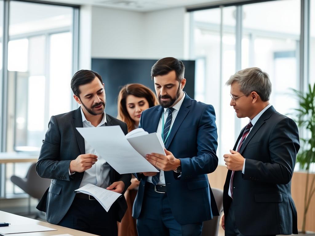 Business leaders reviewing cloud optimization recommendations