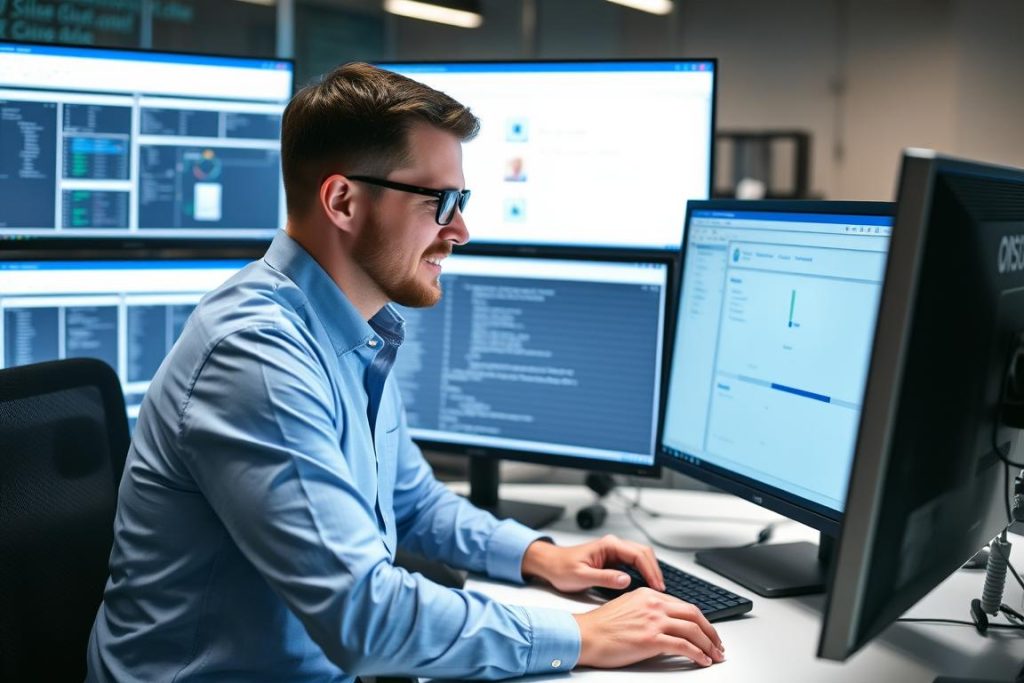 Cloud engineer implementing resource optimization with Opsio tools