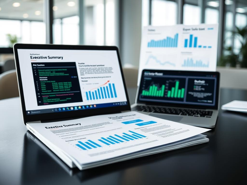 Cybersecurity assessment report and executive summary documents