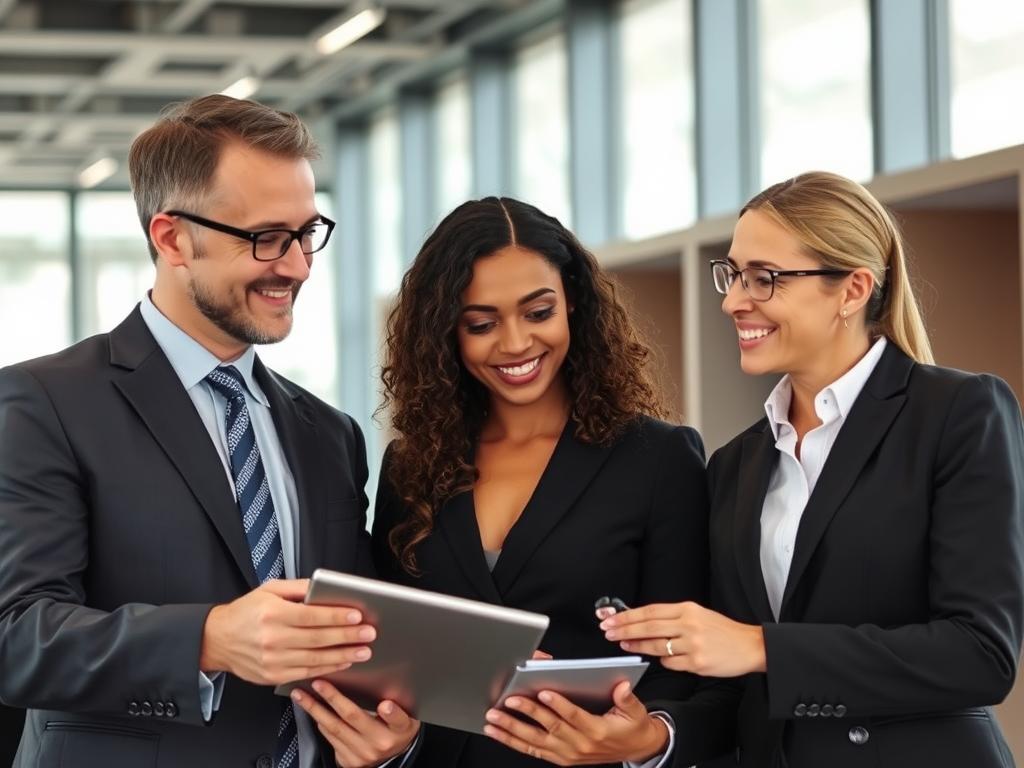 Financial analyst and IT manager discussing cloud service cost savings