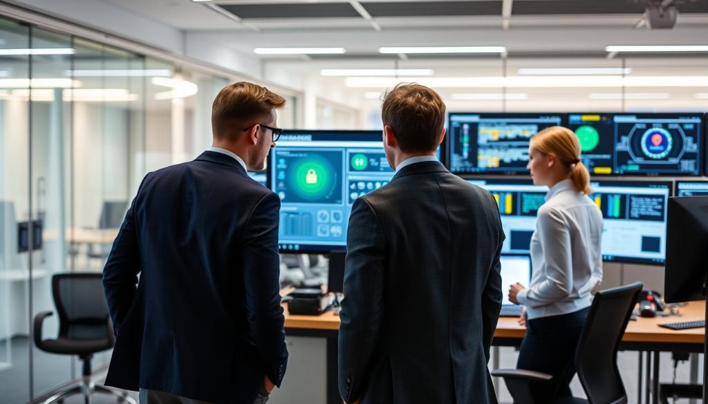 Finanssektor i Sverige som samarbetar med IT-konsulter för säkerhetslösningar