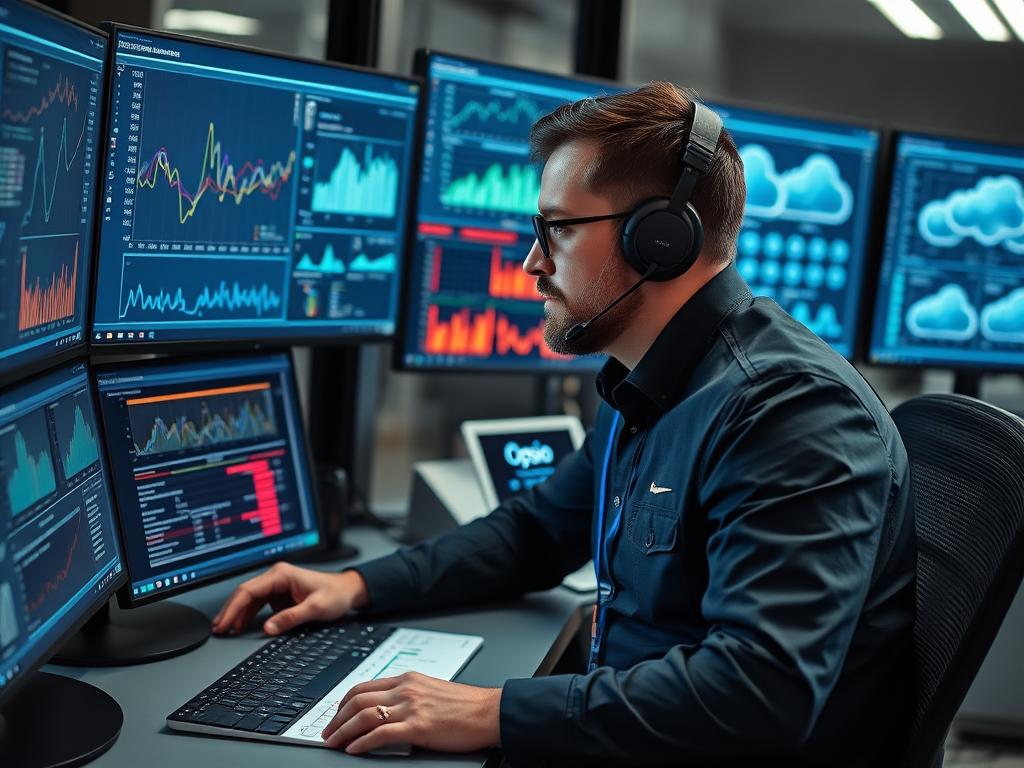 IT-konsult från Opsio som optimerar molninfrastruktur