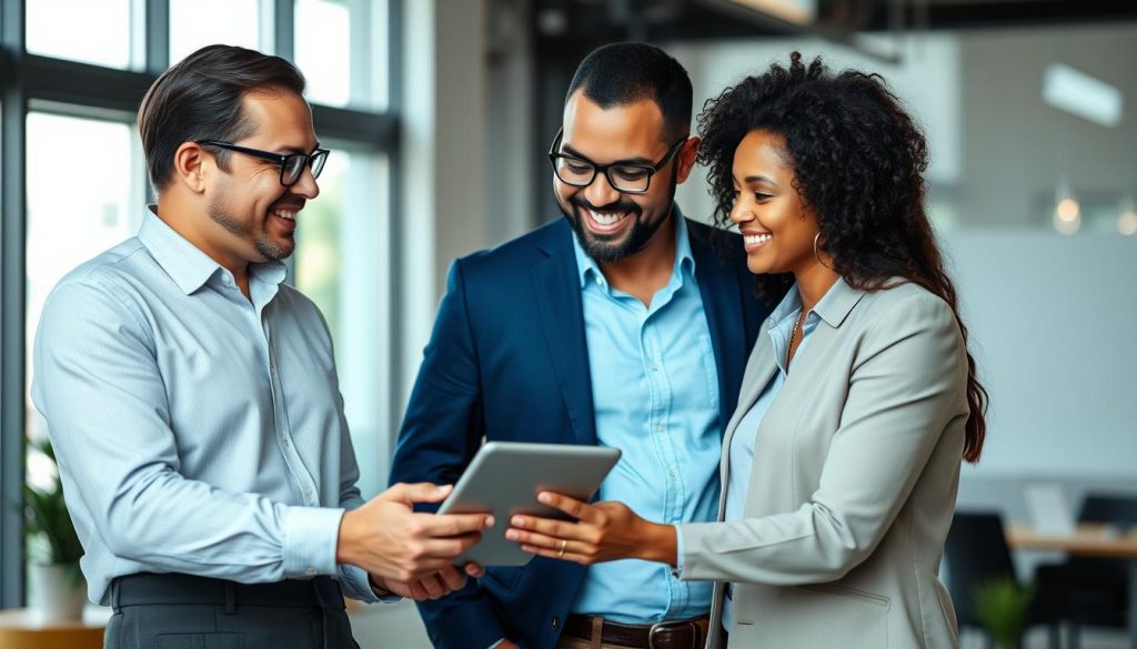 IT manager beginning cloud cost optimization journey with Opsio consultant