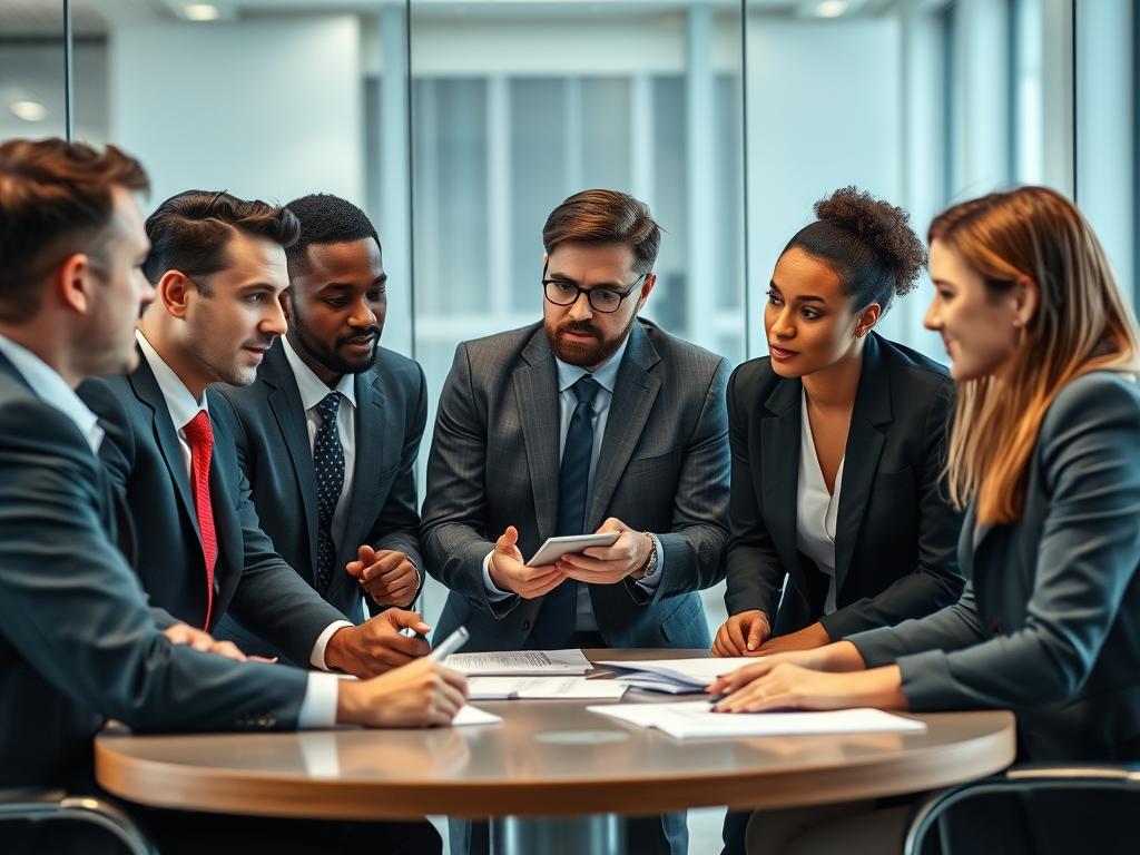 IT recruitment team discussing data center talent acquisition challenges