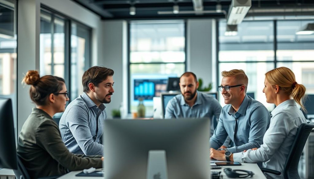 IT team addressing cloud optimization challenges