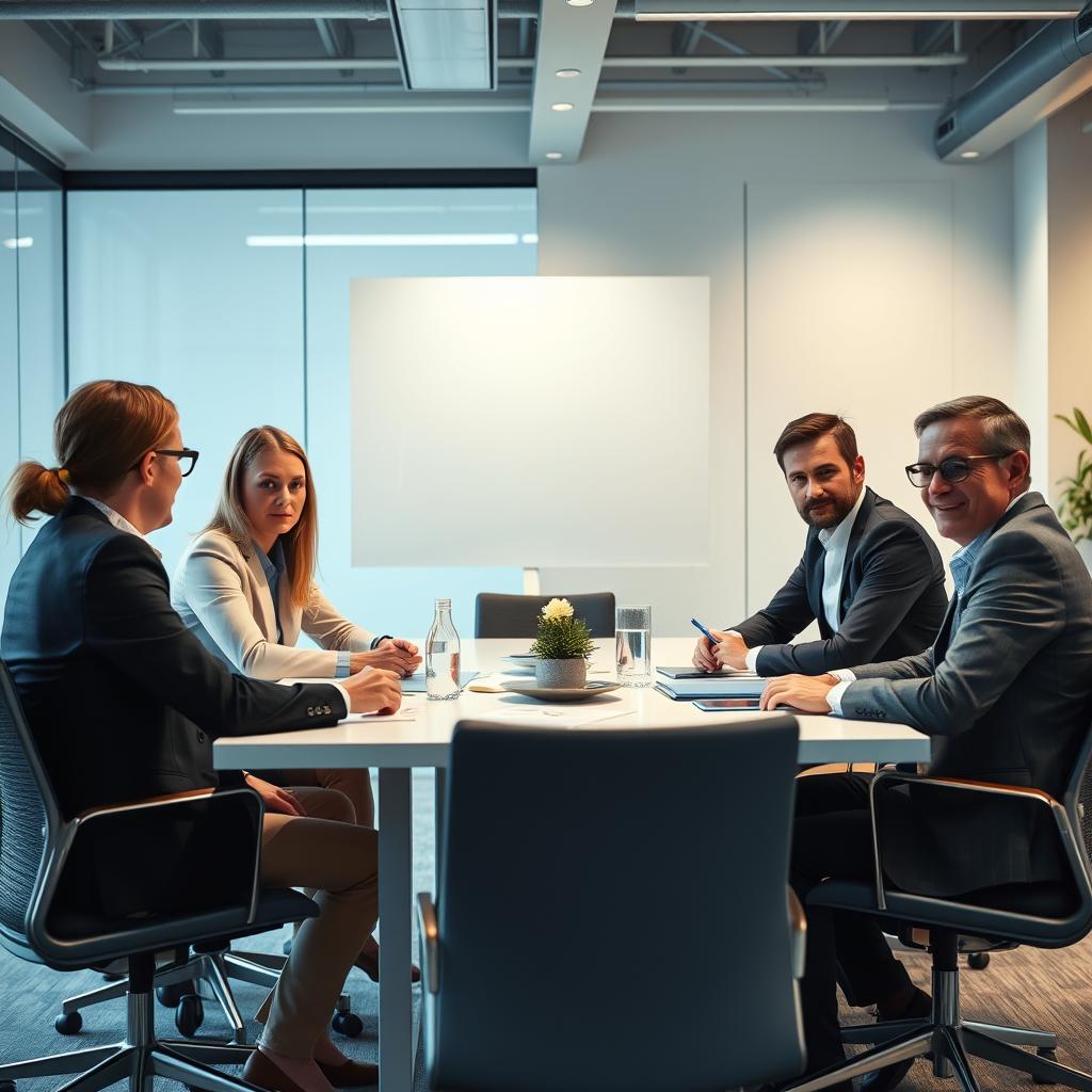 Ledergruppen diskuterer forretningsstrategi mens Opsio tar seg av outsourcing av IT-driften