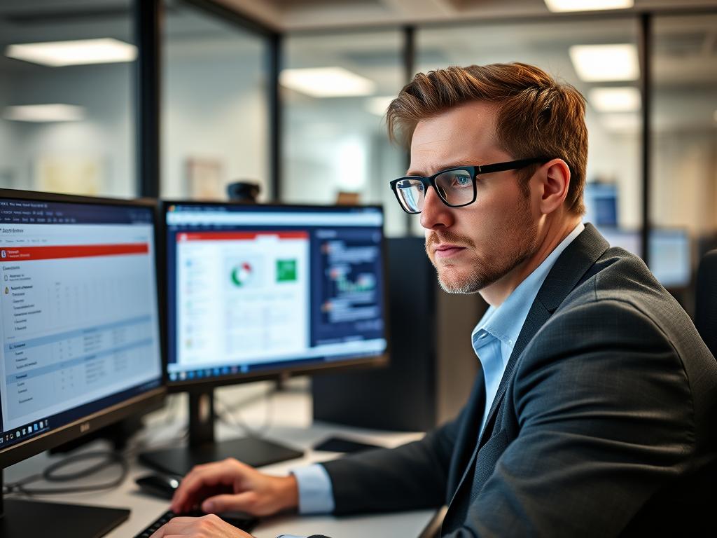 Office 365 konsult som genomför migrering av data till molnet