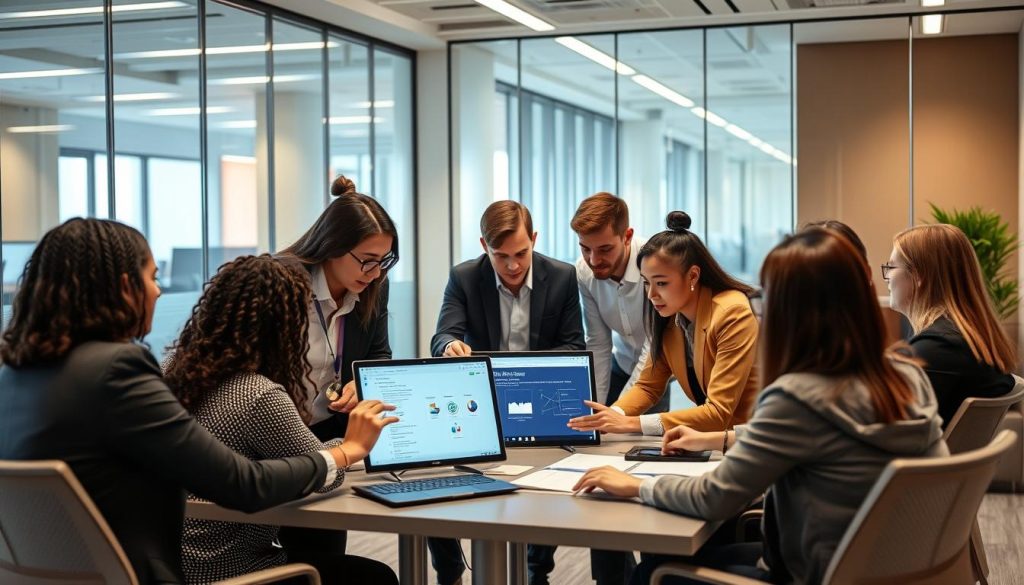 Opsio cloud migration optimization specialists collaborating